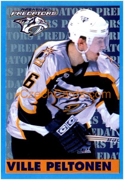 Ville Peltonen 1999/00 Panini NHL sticker #263