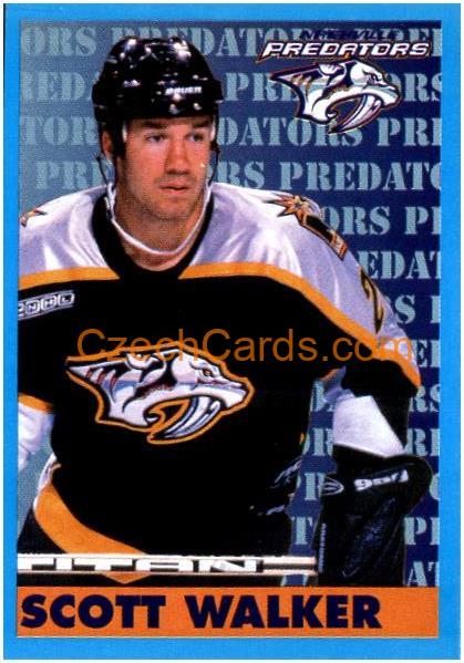 Scott Walker 1999/00 Panini NHL sticker #266