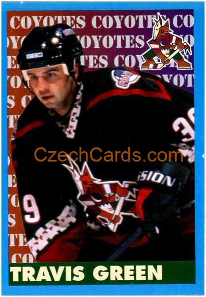 Travis Green 1999/00 Panini NHL sticker #277