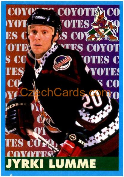 Jyrki Lumme 1999/00 Panini NHL sticker #279