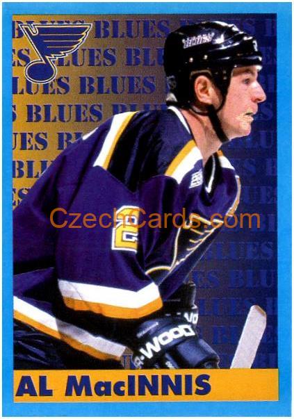 Al MacInnis 1999/00 Panini NHL sticker #287