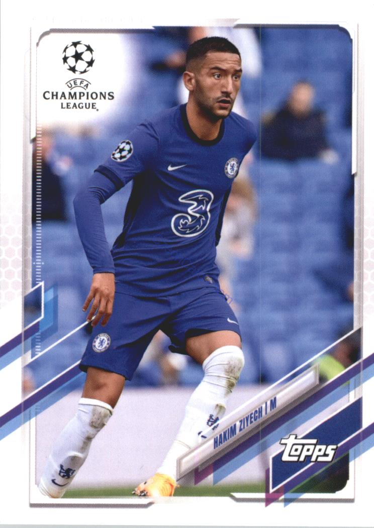 Hakim Ziyech 2020/21 Topps UCL Japan edition #84