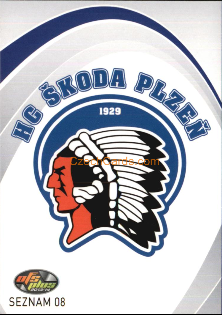 Škoda Plzeń logo OFS 2013/14  #S8