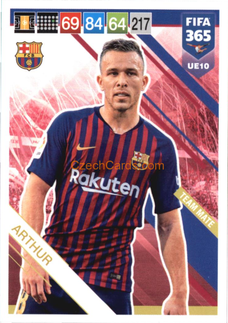 Arthur 2019 Panini FIFA 365 Adrenalyn XL Update #UE10