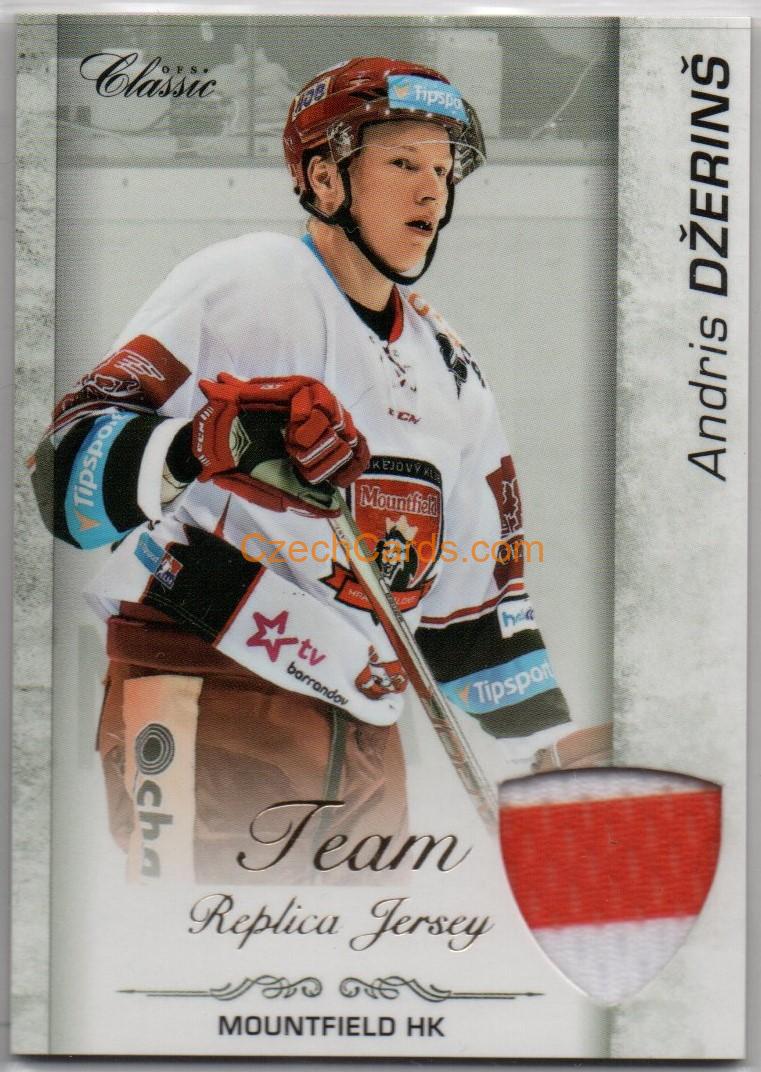 Andris Džerinš 2017/18 OFS Jersey x/29 #TRJ-36