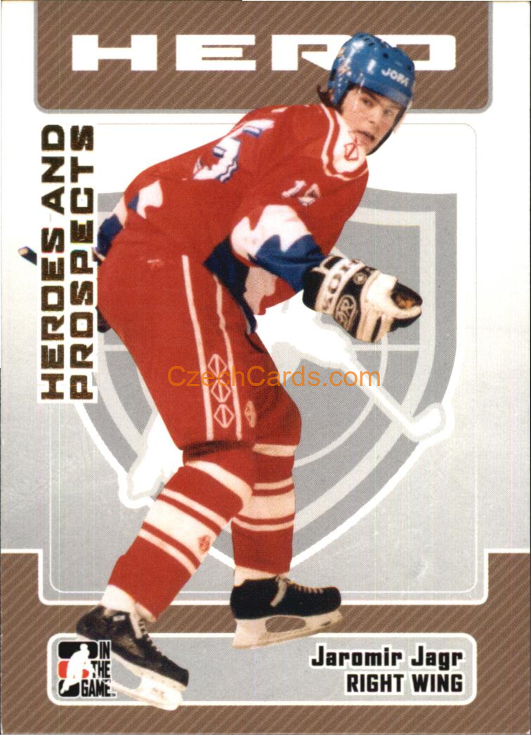 Jaromir Jagr 2008 In The Game Heroes and Prospect #8