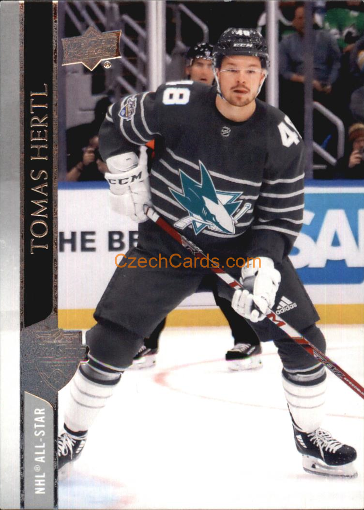 Tomáš Hertl 2020/21 Upper Deck #679