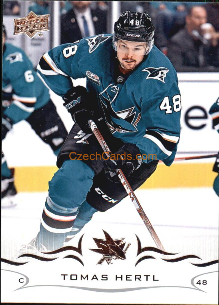 Tomáš Hertl 2018/19 Upper Deck #402