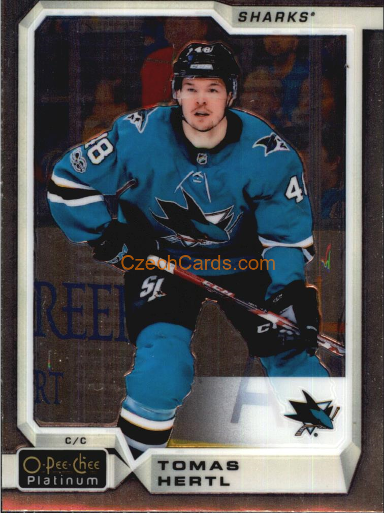 Tomáš Hertl 2018/19 O-PEE-CHEE Platinum #37