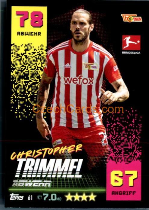 Christopher Trimmel 2022/23 Topps Match Attax Bundesliga #61