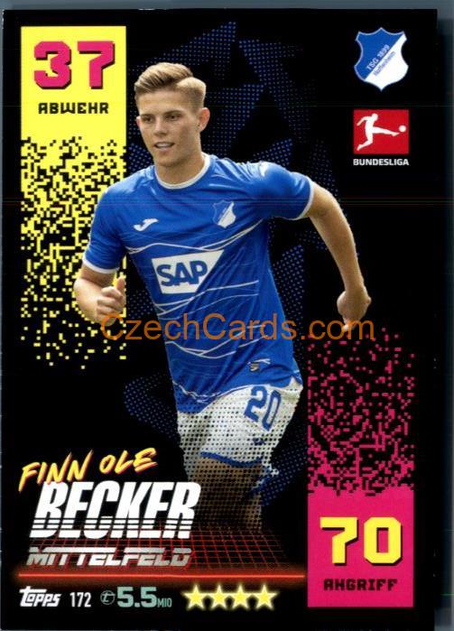 Finn Ole Becker 2022/23 Topps Match Attax Bundesliga #172