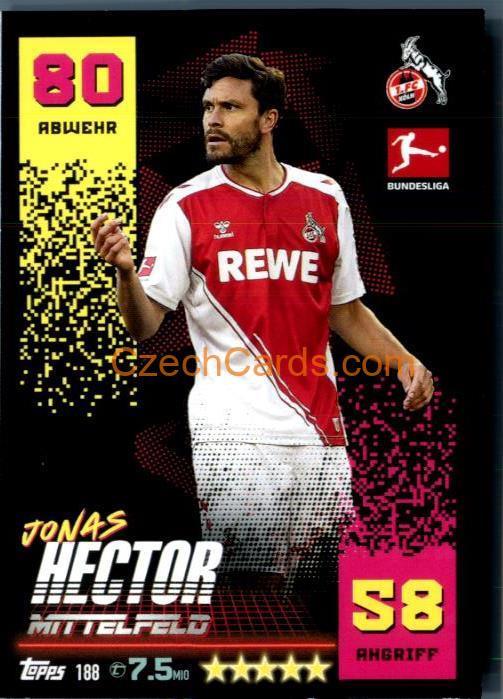 Jonas Hector 2022/23 Topps Match Attax Bundesliga #188