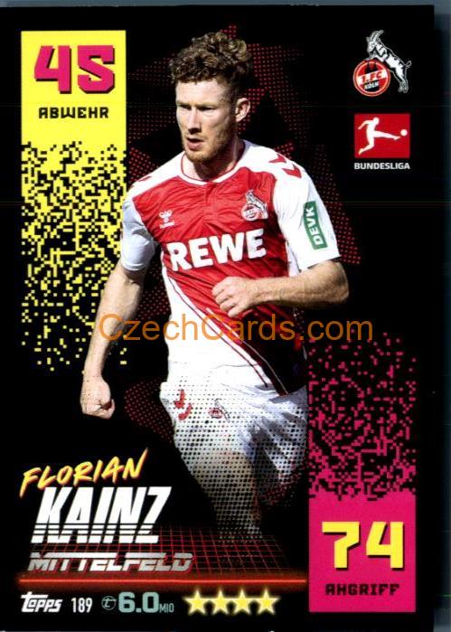 Florian Kainz 2022/23 Topps Match Attax Bundesliga #189