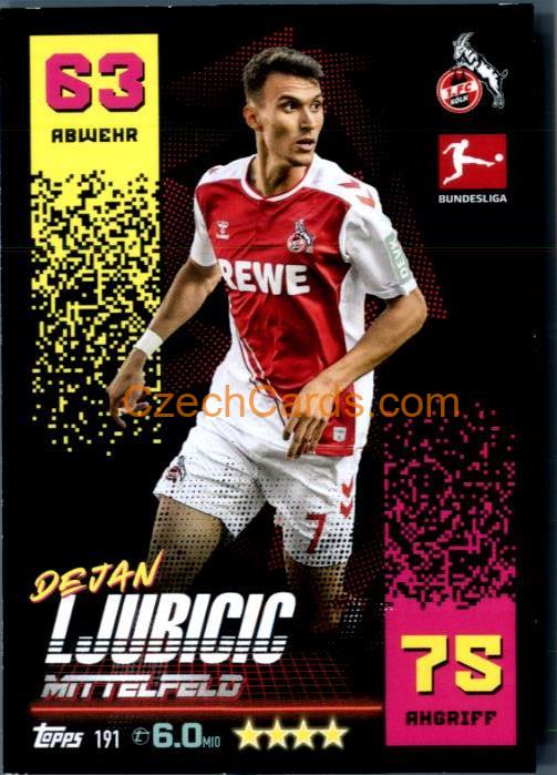 Dejan Ljubicic 2022/23 Topps Match Attax Bundesliga #191