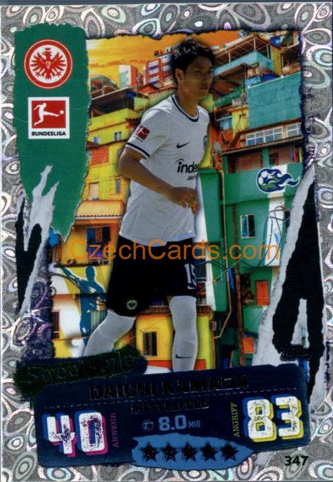 Daichi Kamada 2022/23 Topps Match Attax Bundesliga Streetstyle #347