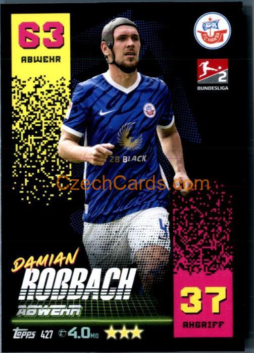 Damian Roßbach 2022/23 Topps Match Attax 2.Bundesliga #427