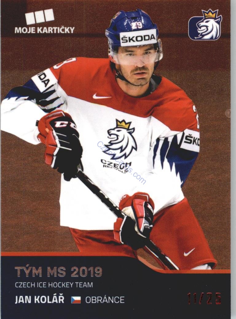 Jan Kolář MK Cards 2020 GOLD /25 #55