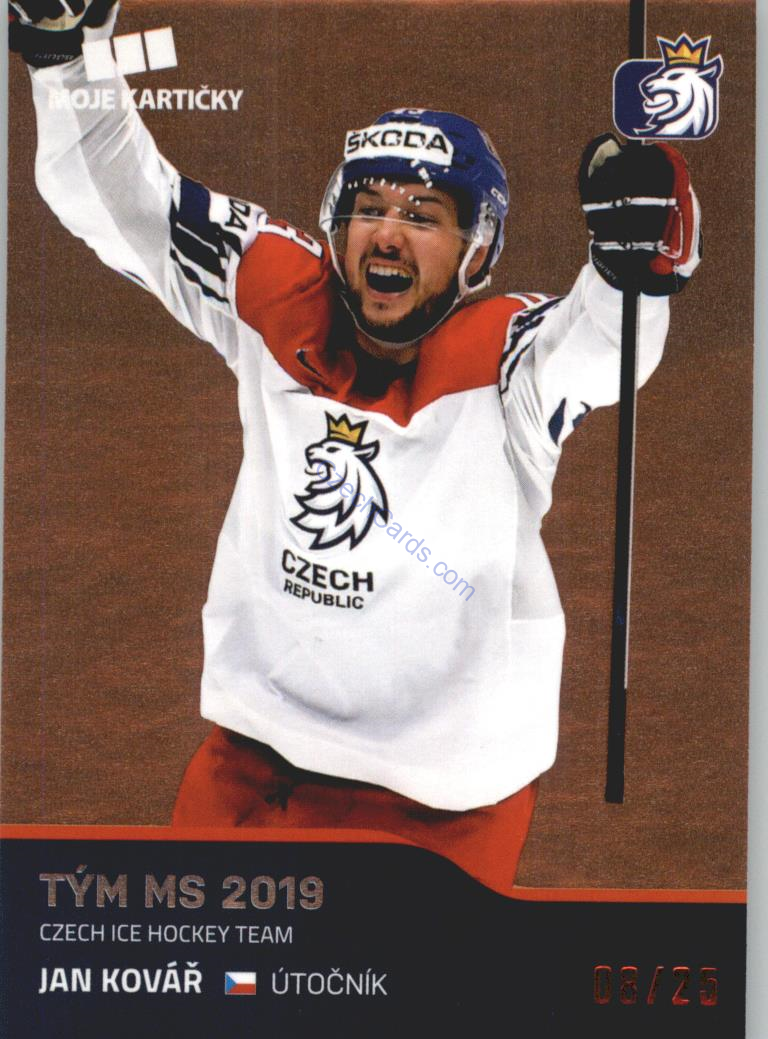 Jan Kovář MK Cards 2020 GOLD /25 #63