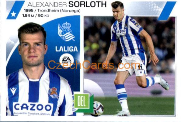 Alexander Sørloth 2023/24 LaLiga Este Sticker #20A