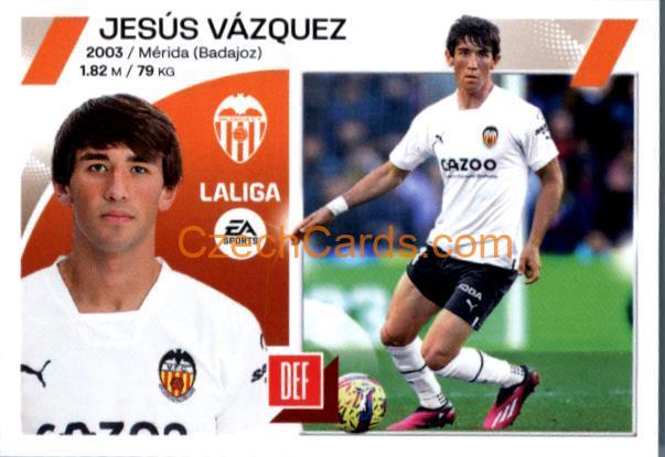 Jesús Vázquez 2023/24 LaLiga Este Sticker #12BIS