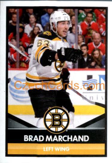 Brad Marchand 2016/17 Panini NHL sticker #22