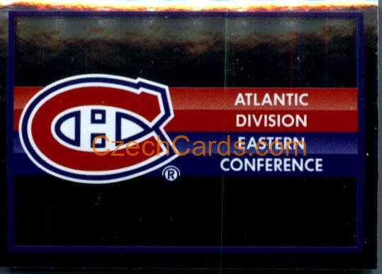 Logo Montreal Canadiens 2016/17 Panini NHL sticker foil #96