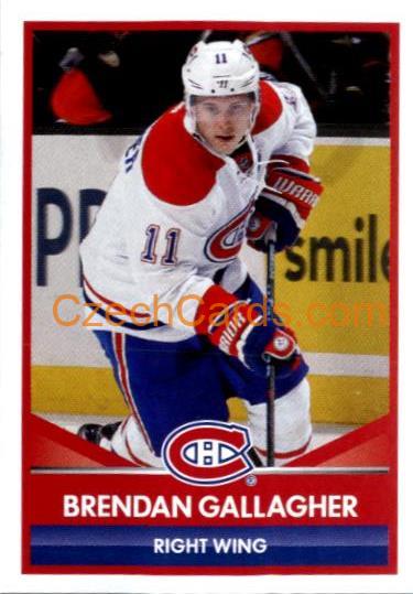 Brendan Gallagher 2016/17 Panini NHL sticker #105