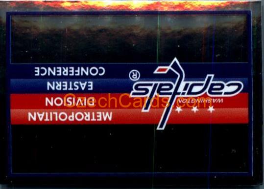 Logo Washington Capitals 2016/17 Panini NHL sticker foil #222