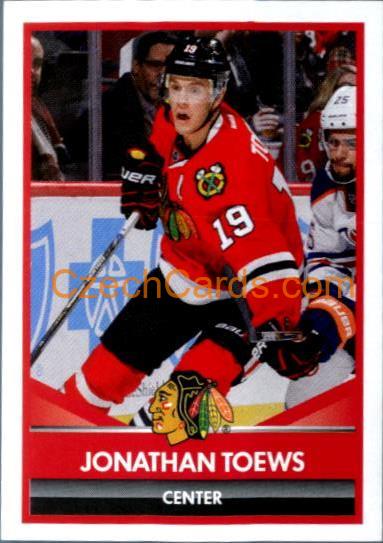 Jonathan Toews 2016/17 Panini NHL sticker #284