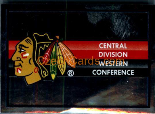 Logo Chicago Blackhawks 2016/17 Panini NHL sticker foil #289