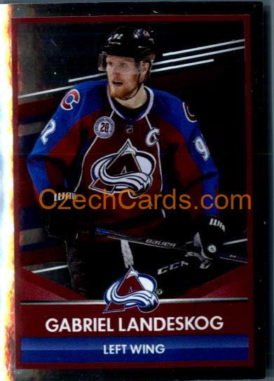 Gabriel Landeskog 2016/17 Panini NHL sticker foil #301