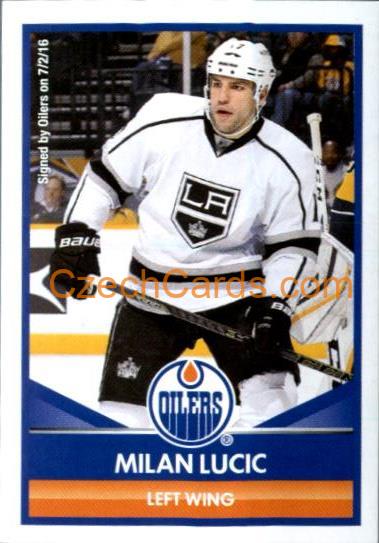 Milan Lucic 2016/17 Panini NHL sticker #323