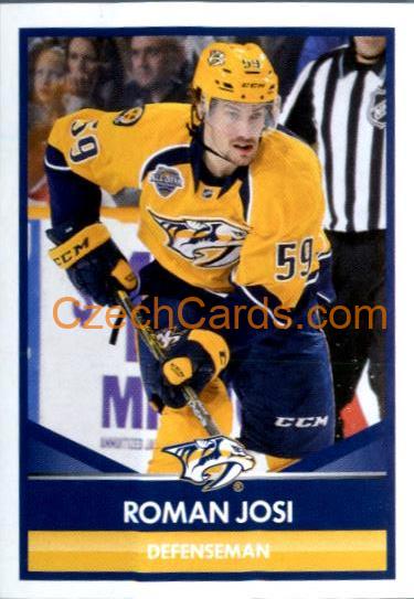Roman Josi 2016/17 Panini NHL sticker #361
