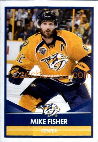 Mike Fisher 2016/17 Panini NHL sticker #363