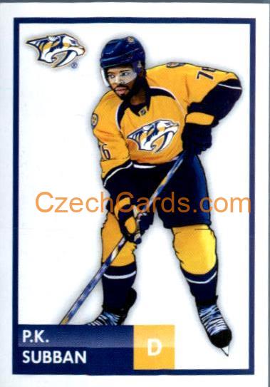 P.K. Subban 2016/17 Panini NHL sticker #372