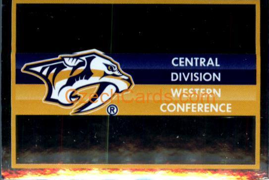 Logo Nashville Predators 2016/17 Panini NHL sticker foil #373