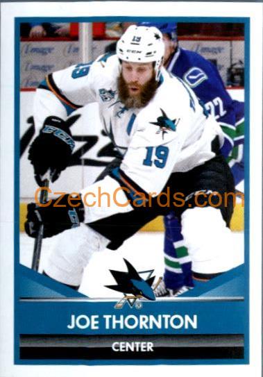Joe Thornton 2016/17 Panini NHL sticker #381