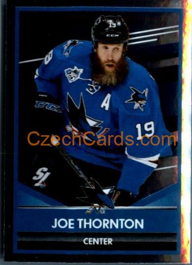 Joe Thornton 2016/17 Panini NHL sticker foil #384