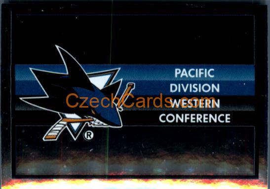 Logos San Jose Sharks 2016/17 Panini NHL sticker foil #387