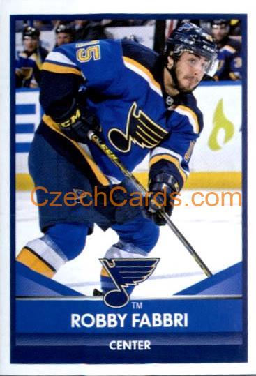 Robby Fabbri 2016/17 Panini NHL sticker #393