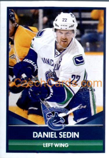 Daniel Sedin 2016/17 Panini NHL sticker #409