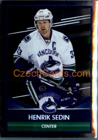 Henrik Sedin 2016/17 Panini NHL sticker foil #412