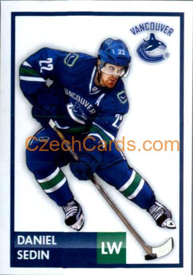 Daniel Sedin 2016/17 Panini NHL sticker #414