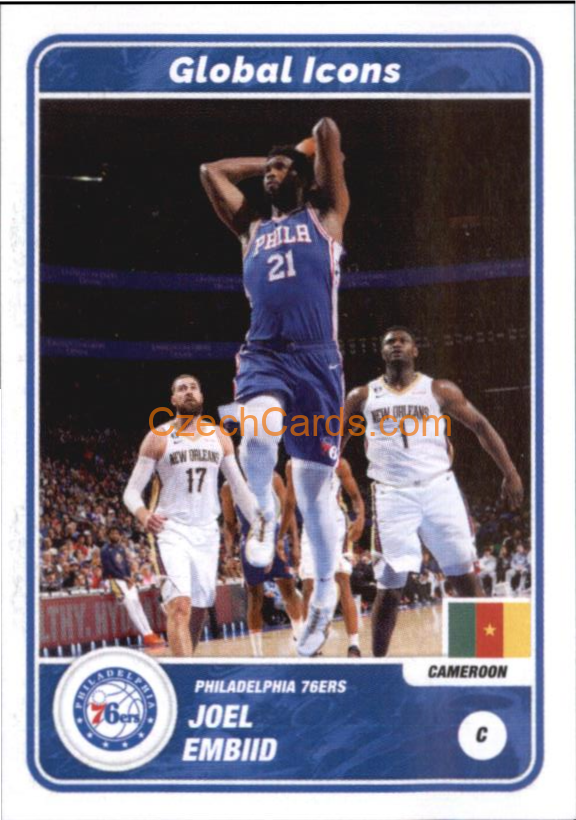 Joel Embiid 2023/24 Panini NBA sticker #65