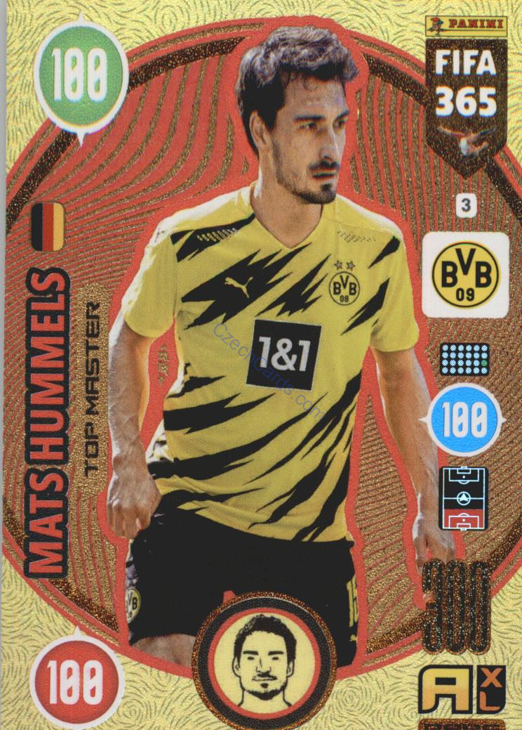 Mats Hummels 2021 FIFA 365 Adrenalyn Top Master #3
