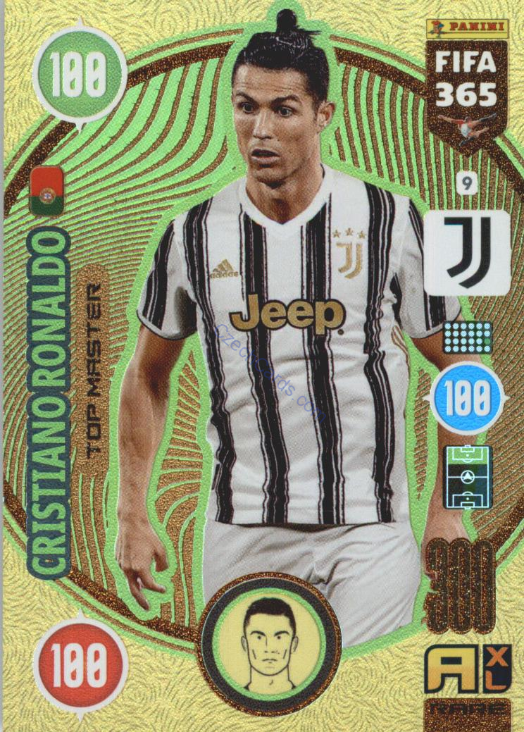 Cristiano Ronaldo 2021 FIFA 365 Adrenalyn Top Master #9