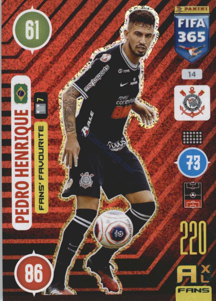 Pedro Henrique 2021 FIFA 365 Adrenalyn Fans' Favourite #14