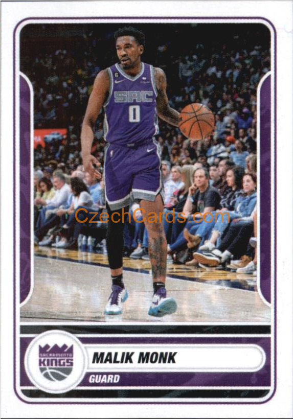 Malik Monk 2023/24 Panini NBA sticker #458