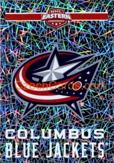 Columbus Blue Jackets Logo 2018/19 Panini NHL sticker metal #59