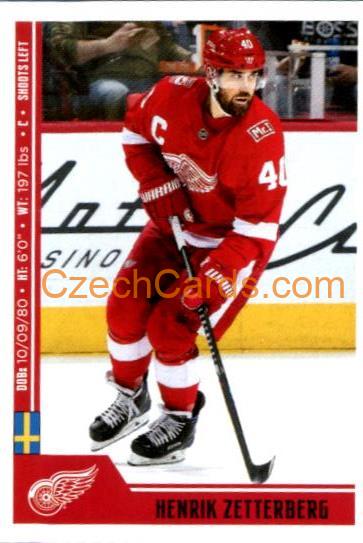 Henrik Zetterberg 2018/19 Panini NHL sticker #84